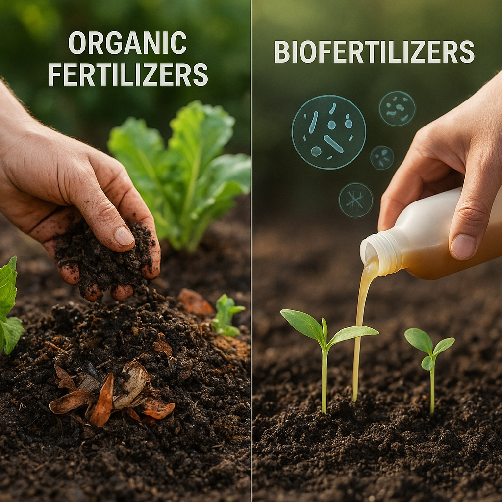 Biofertilizers vs Organic Fertilizers – What’s the Difference?