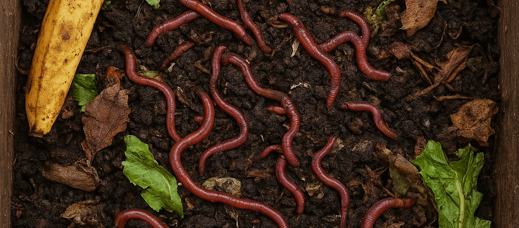 Role of Earthworms in Vermicomposting