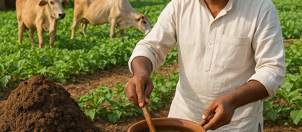The Role of Cow Dung and Panchagavya in Organic Farming