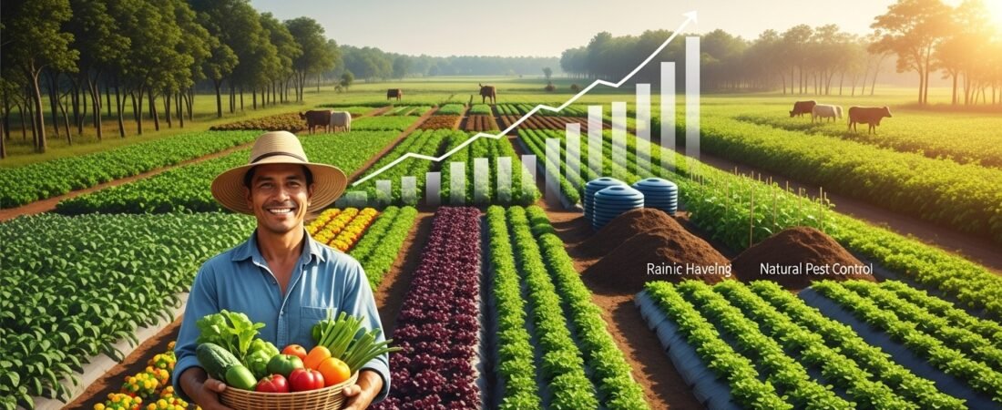 How Organic Farming Improves Farmer Income in the Long Run