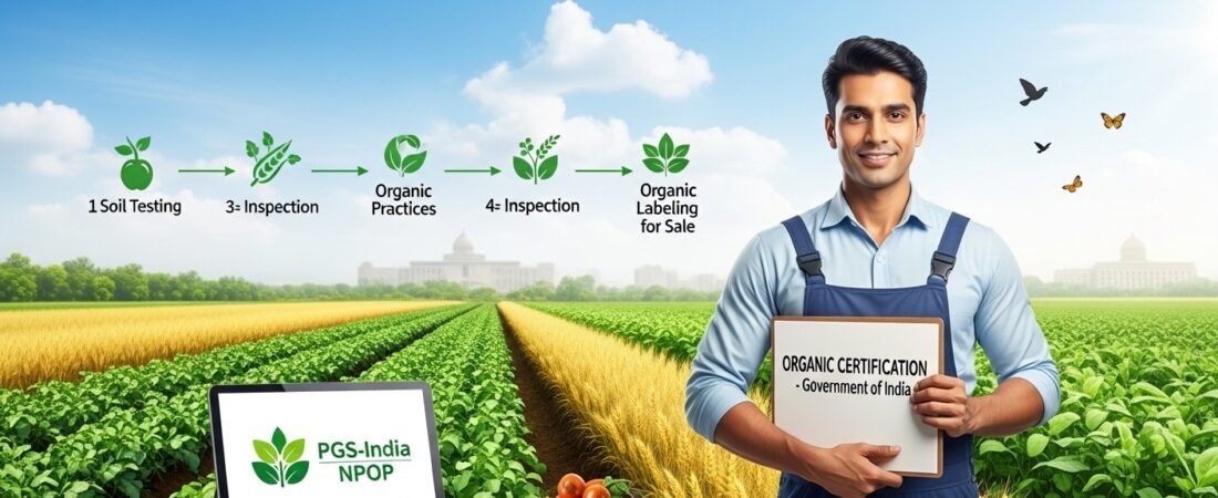 How to Get Organic Certification for Your Farm in India