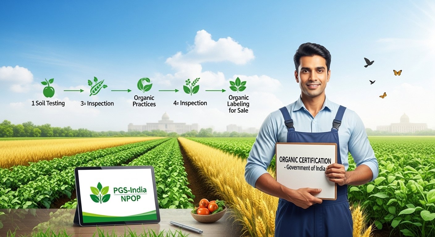 How to Get Organic Certification for Your Farm in India