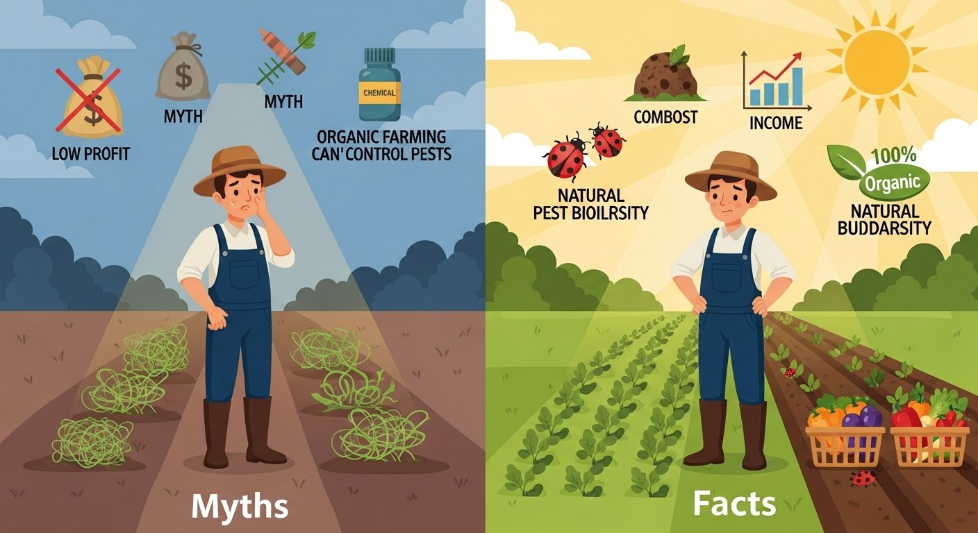 Organic Farming Myths and Facts Every Farmer Should Know