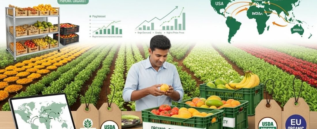 Organic Farming for Export Market – A Beginner’s Guide