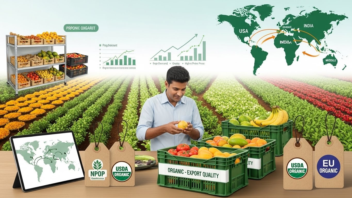 Organic Farming for Export Market – A Beginner’s Guide