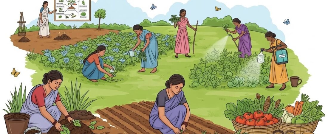 The Role of Women Farmers in Promoting Organic Agriculture