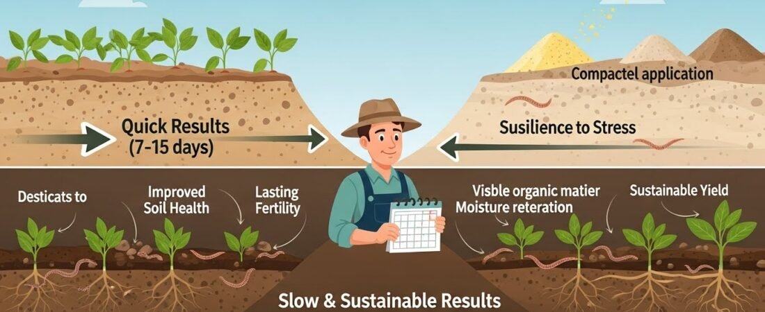 How Long Does Organic Fertilizer Take to Show Results