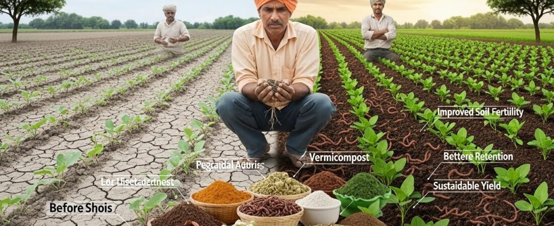 Organic Fertilizers for Poor and Degraded Soils