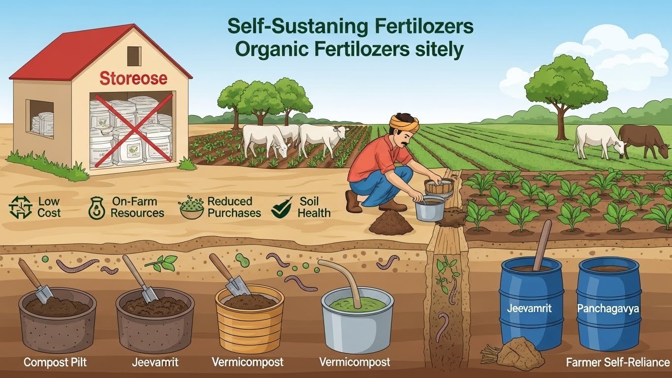How Organic Fertilizers Reduce Dependency on External Inputs