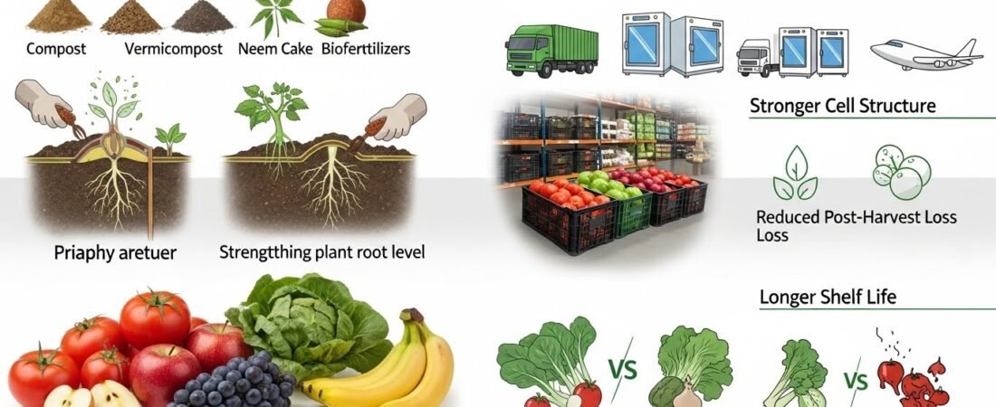 How Organic Inputs Increase Shelf Life of Farm Produce