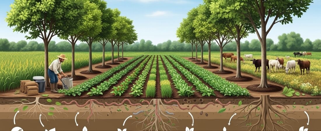 How to Use Organic Fertilizers in Agroforestry Systems