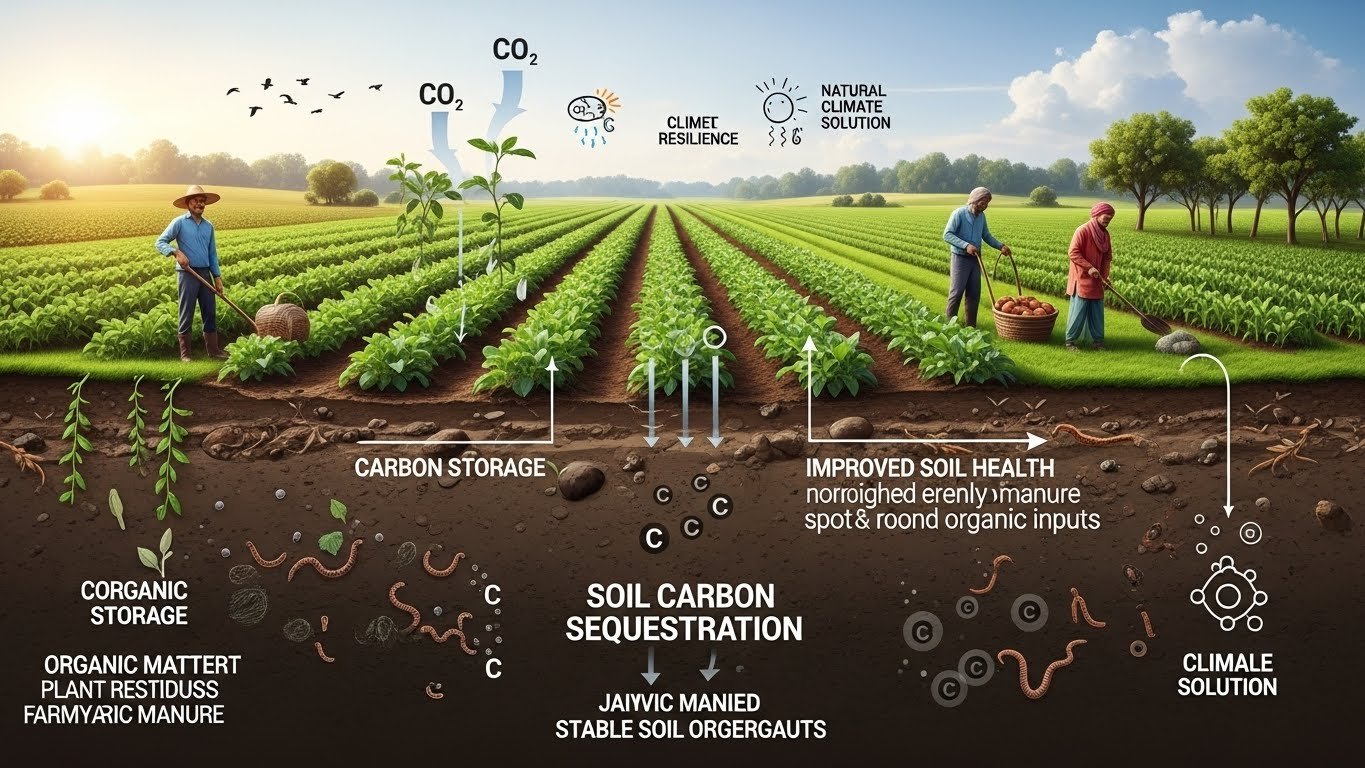 Organic Farming and Soil Carbon Sequestration
