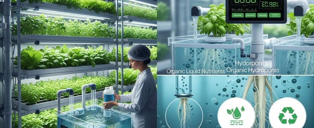Organic Fertilizers for Hydroponics and Vertical Farming