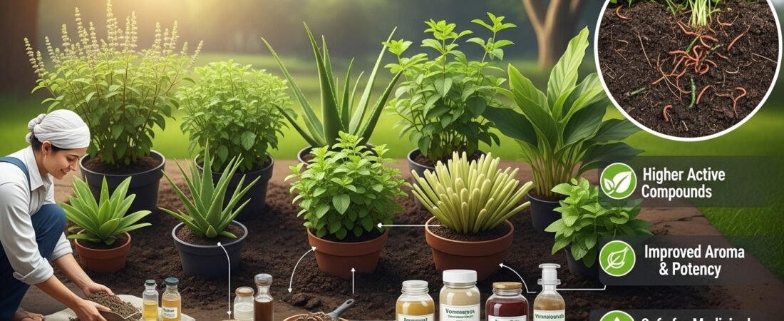 Organic Fertilizers for Medicinal Plants and Herbs
