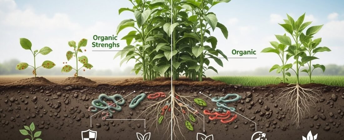 Role of Organic Matter in Preventing Crop Diseases