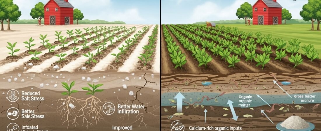 How Organic Fertilizers Reduce Soil Salinity Problems