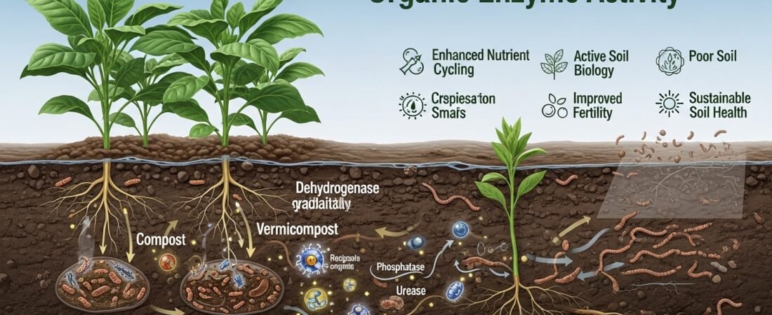 How Organic Fertilizers Support Soil Enzyme Activity