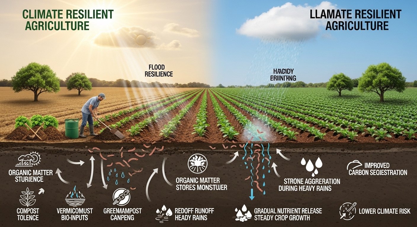 Organic Fertilizers and Climate-Resilient Agriculture