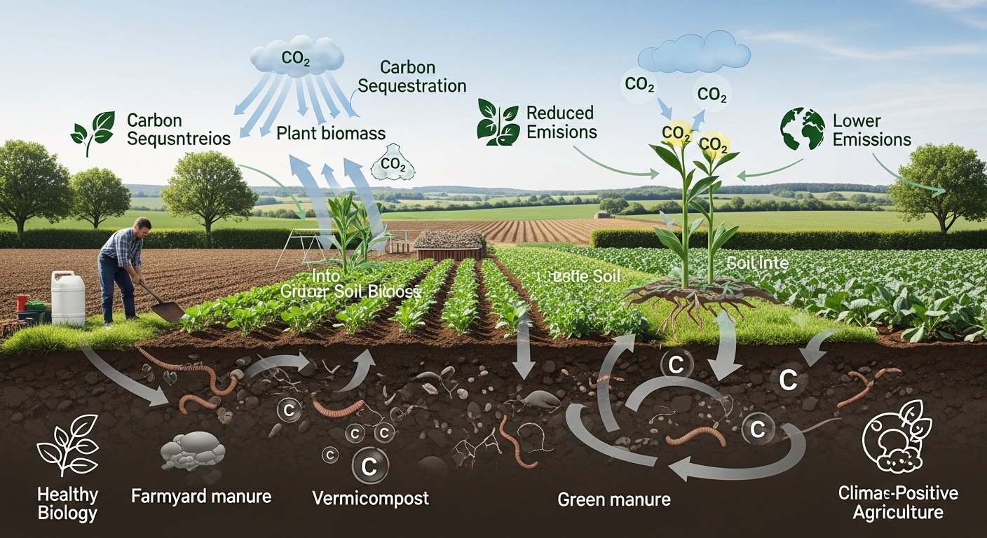 Organic Fertilizers and Their Role in Carbon Neutral Farming