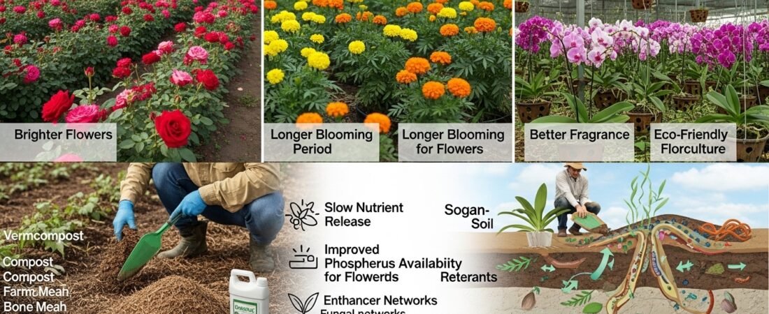 Organic Fertilizers for Floriculture – Roses, Marigold, Orchids