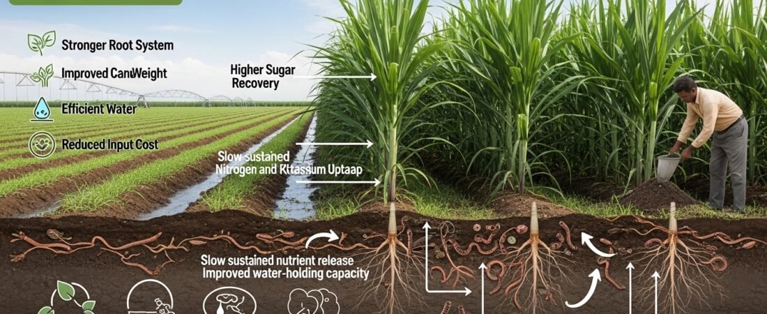 Organic Fertilizers for Sugarcane – Boosting Yield Naturally