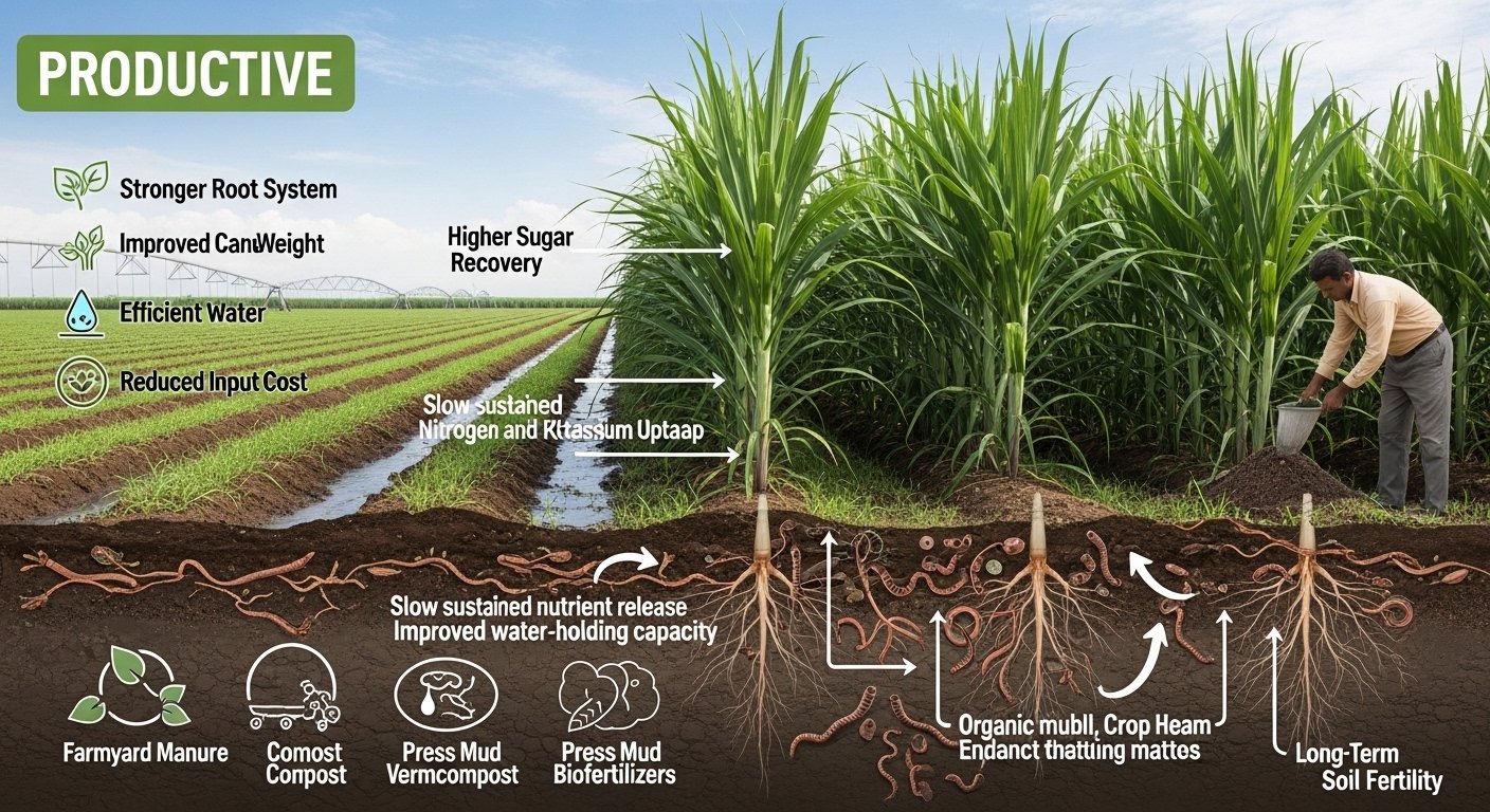 Organic Fertilizers for Sugarcane – Boosting Yield Naturally