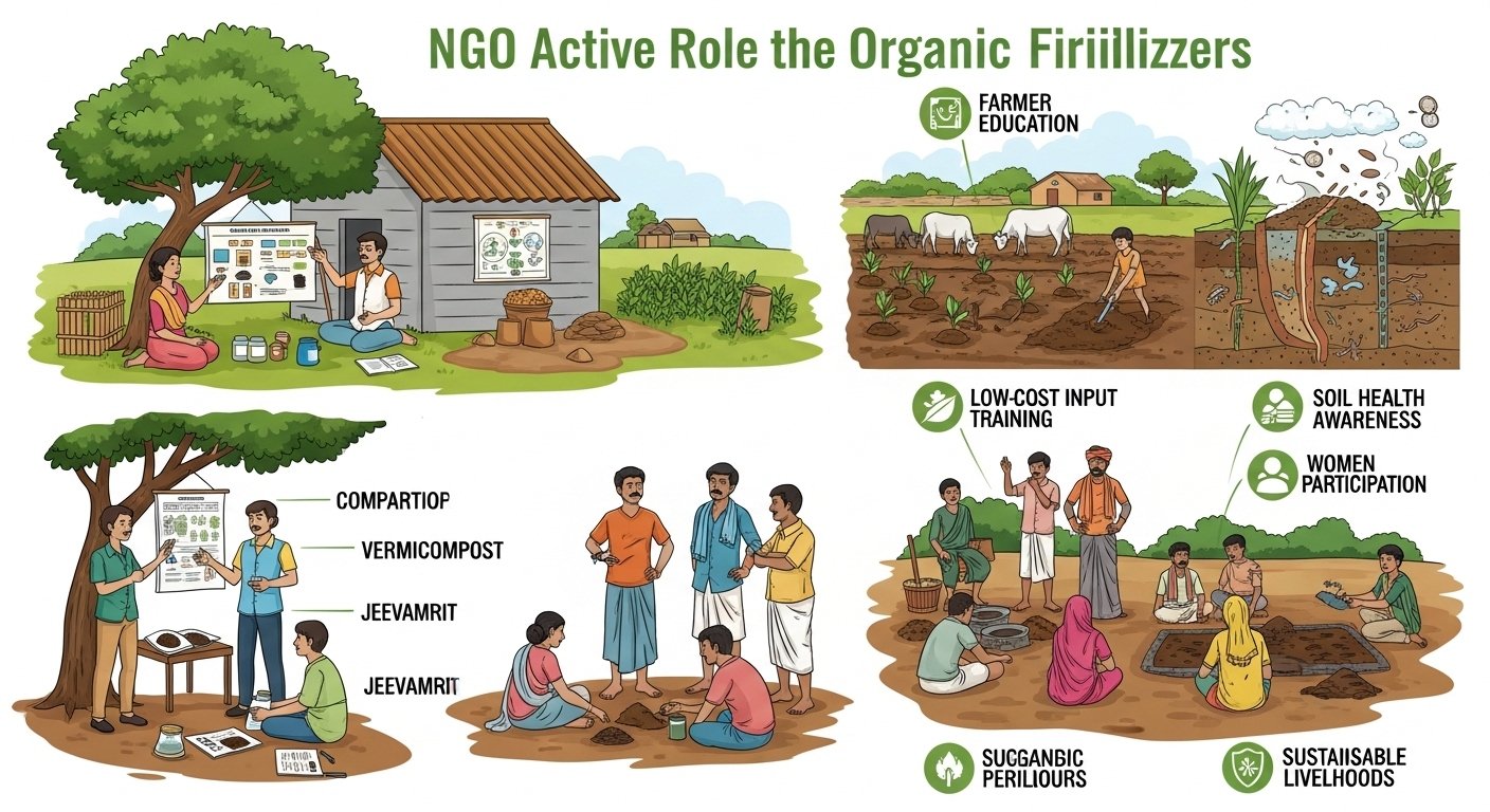 Role of NGOs in Promoting Organic Fertilizers in Rural India