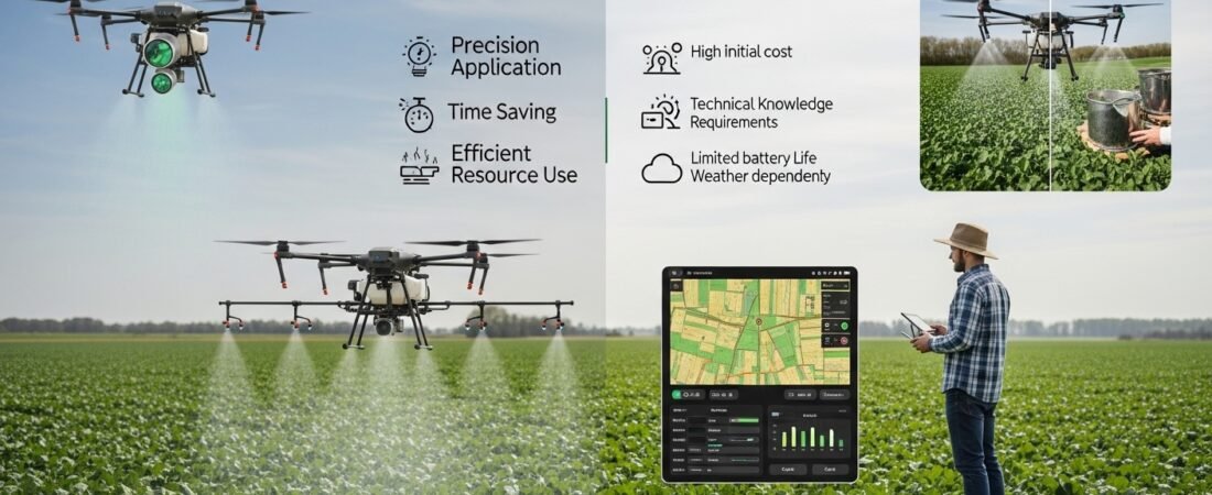 Drone Technology in Organic Farming: Benefits & Challenges