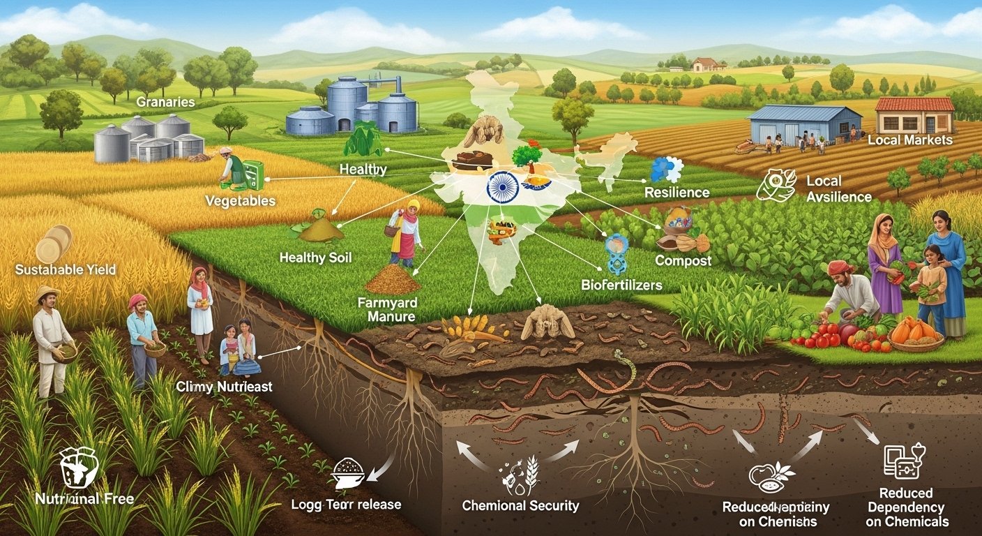 How Organic Fertilizers Can Strengthen India’s Food Security