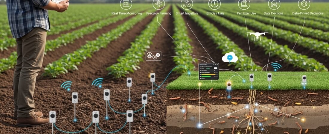 IoT Sensors for Monitoring Soil Health in Organic Fields