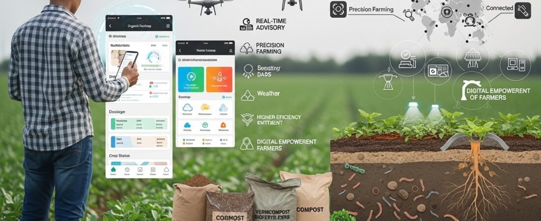 Organic Fertilizers and Digital Farming Apps – A New Era