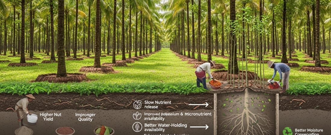 Organic Fertilizers for Coconut and Arecanut Plantations