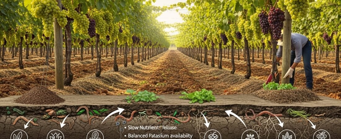 Organic Fertilizers for Grapes and Vineyards
