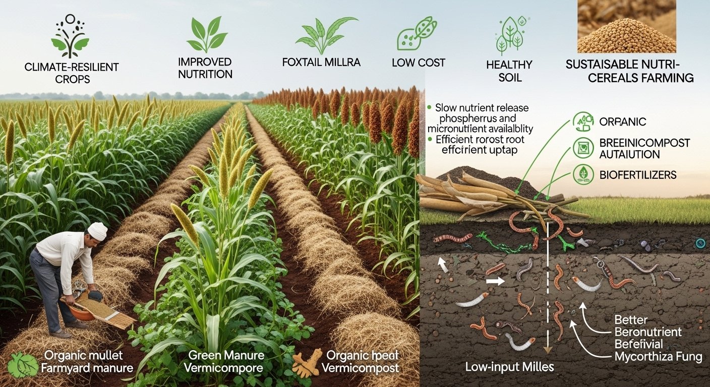 Organic Fertilizers for Millets – Nutri-Cereals Revolution