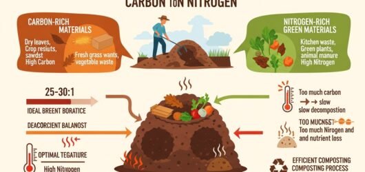 Understanding C:N Ratio in Organic Composting