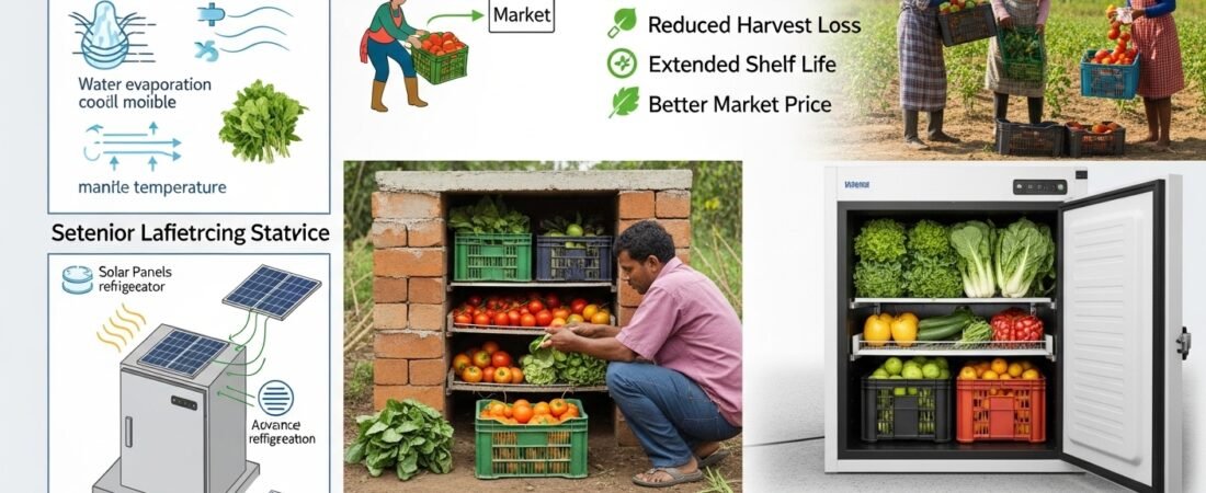 Cold Storage Solutions for Organic Farmers (Low Cost)