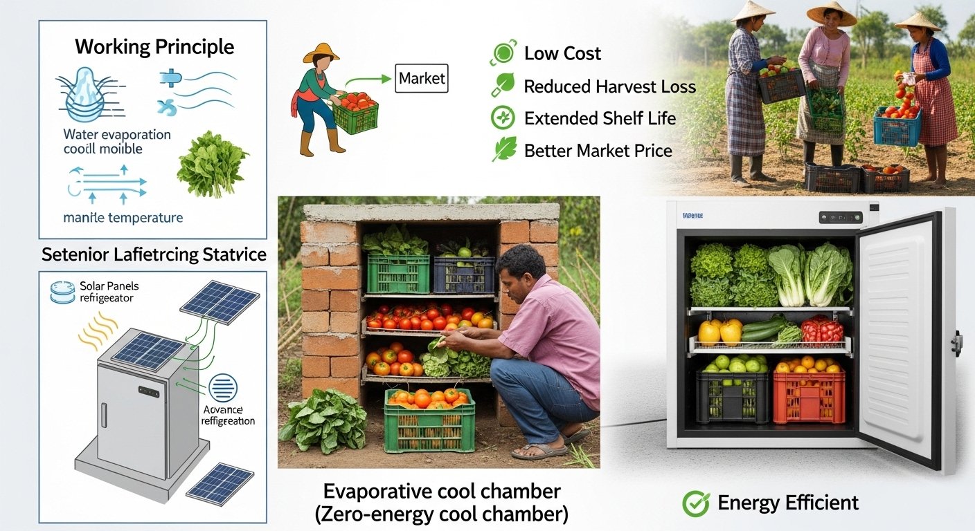 Cold Storage Solutions for Organic Farmers (Low Cost)
