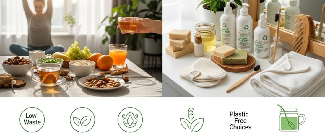 Eco-Friendly Morning Routines with Organic Products