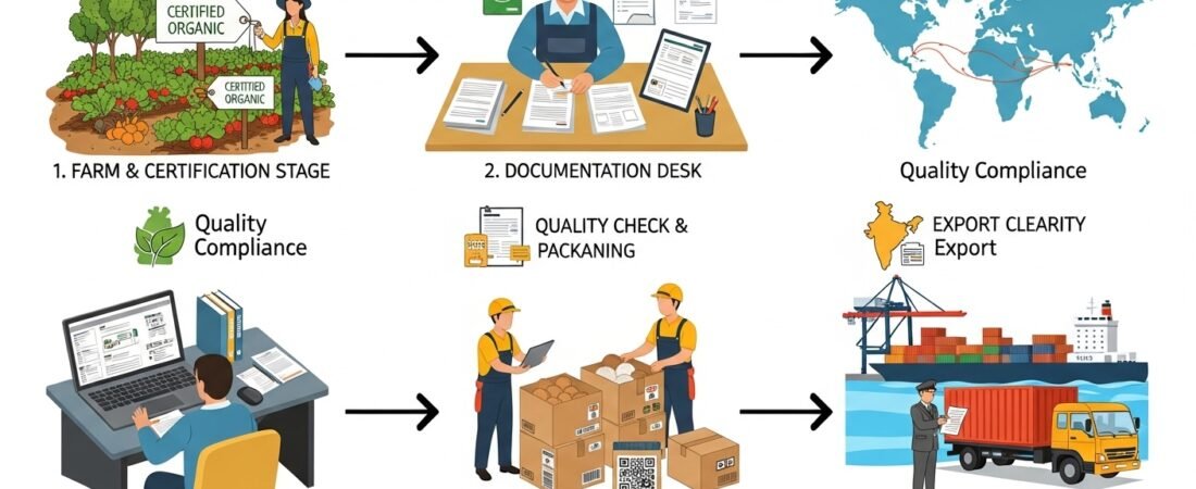 Export Documentation Process for Organic Products