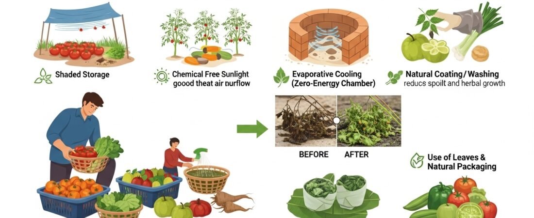 Natural Ways to Increase Shelf Life of Organic Produce
