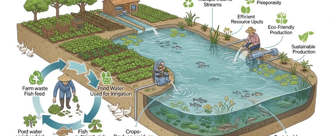 Combining Dairy – Organic Farming for Higher Income