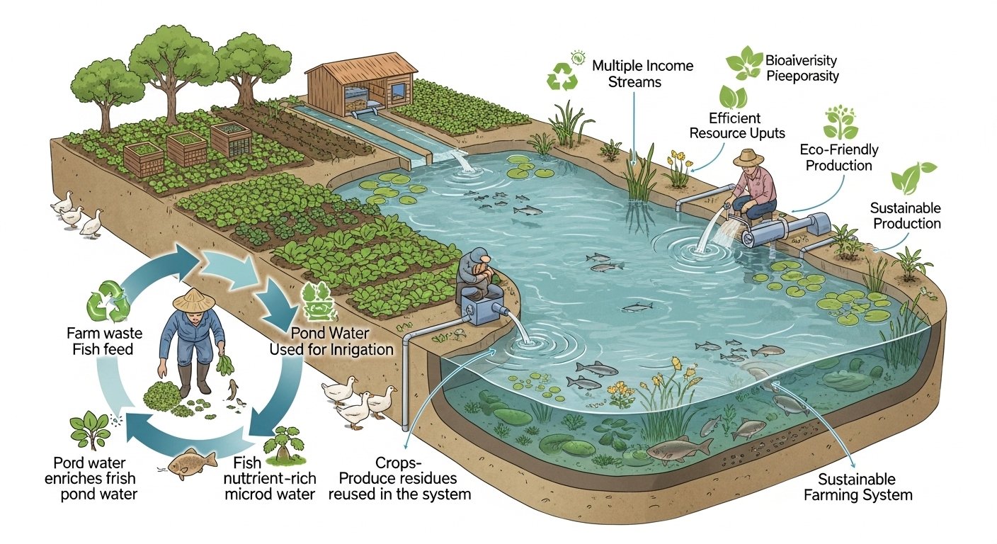 Combining Dairy – Organic Farming for Higher Income