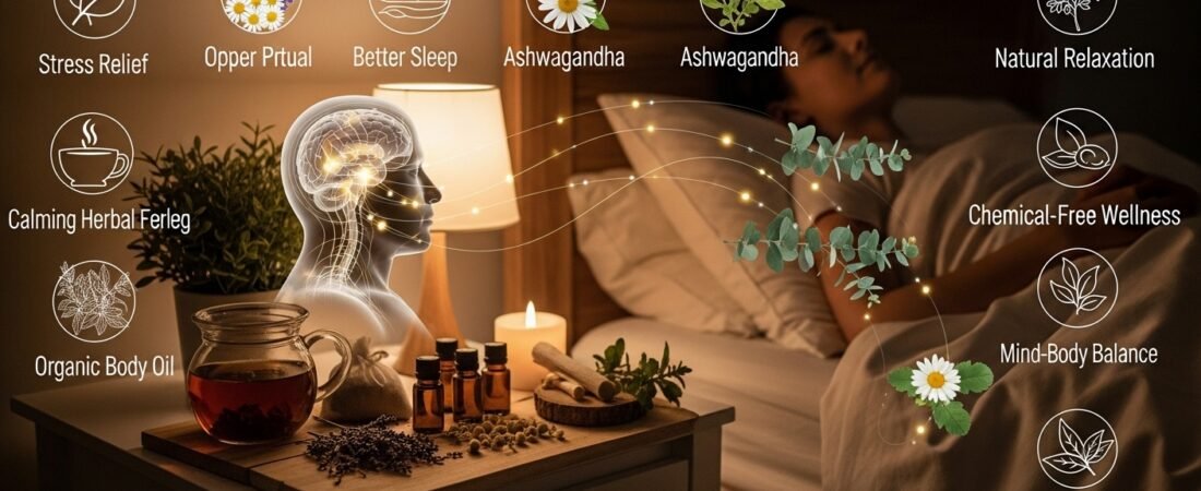 Organic Solutions for Stress Relief and Sleep Quality