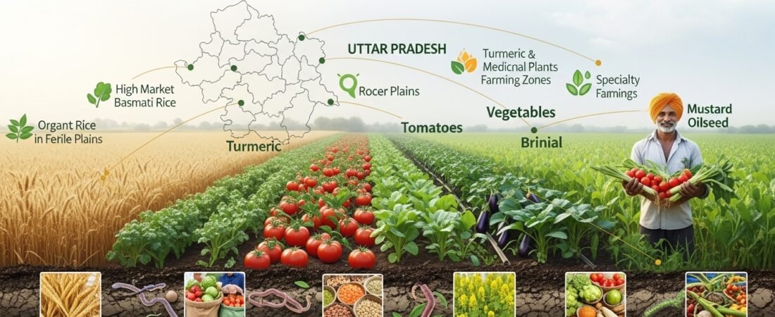 Profitable Organic Farming Crops in Uttar Pradesh