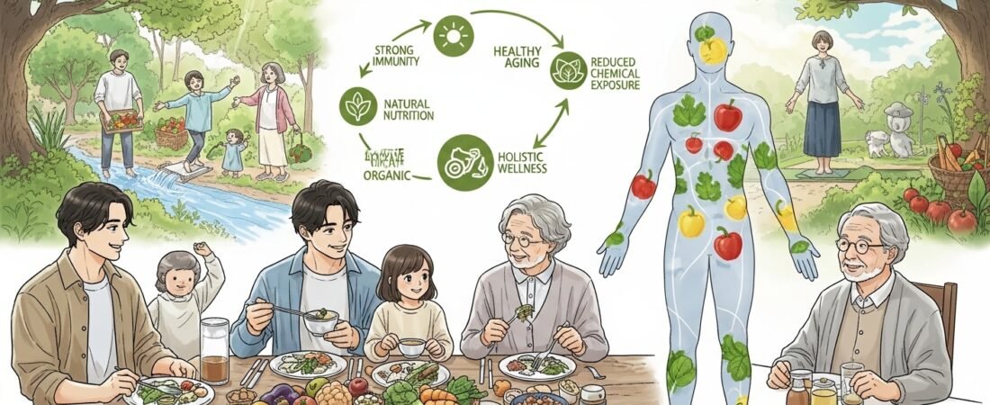 The Connection Between Organic Living and Longevity