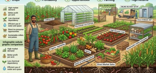 Best Organic Crops for Small Farmers with High Profit Margins