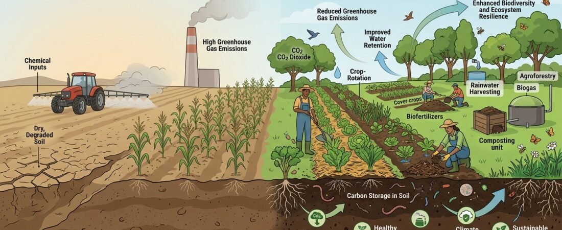 How Organic Farming Helps Fight Climate Change