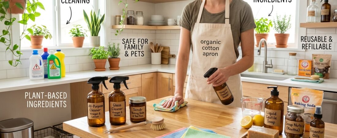 Organic Alternatives to Household Cleaning Products