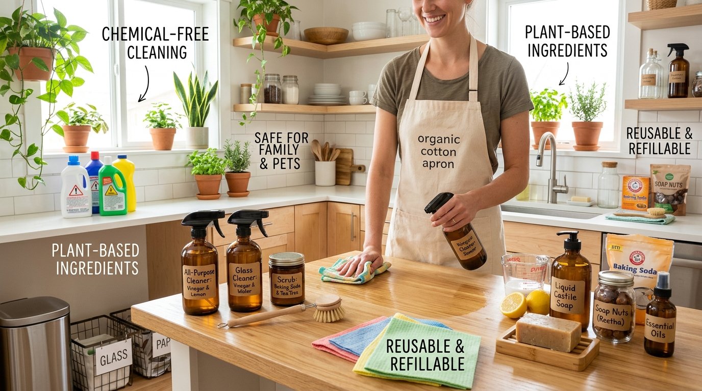 Organic Alternatives to Household Cleaning Products