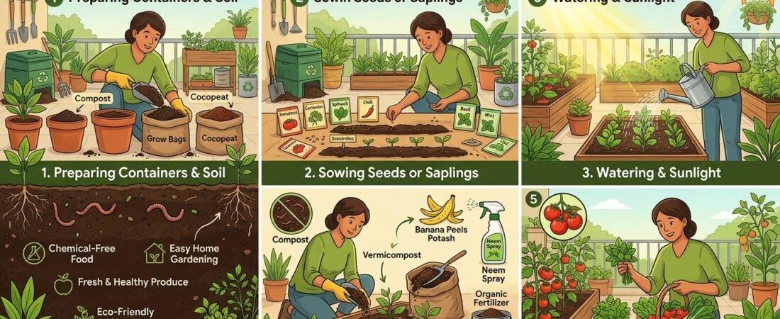 Organic Gardening at Home: Step-by-Step Guide